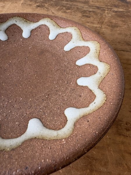 画像4: 西持田窯 5寸皿 (4)