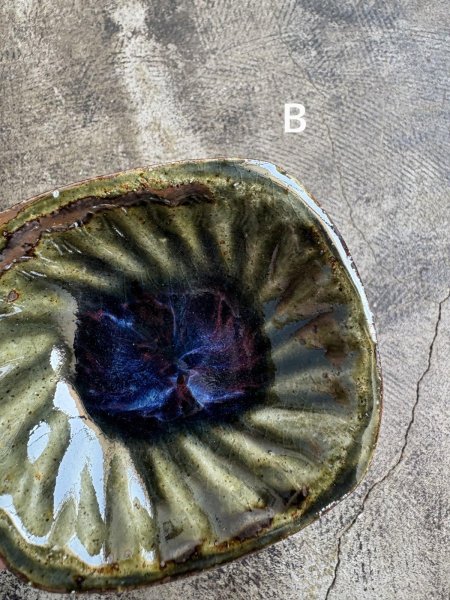 画像6: 西持田窯 しのぎ小皿 (6)