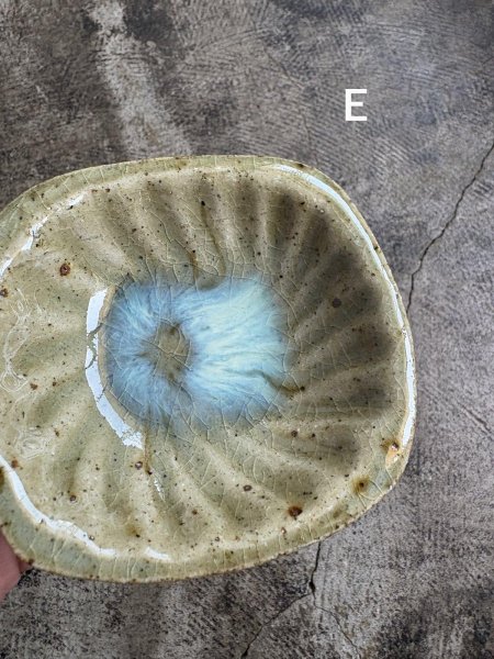 画像9: 西持田窯 しのぎ小皿 (9)