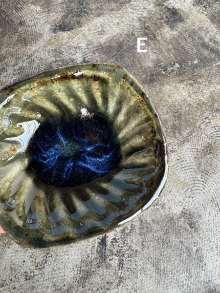 画像9: 西持田窯 しのぎ小皿 (9)