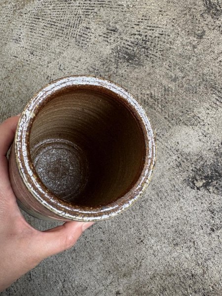 画像4: 西持田窯 ５寸筒 (4)