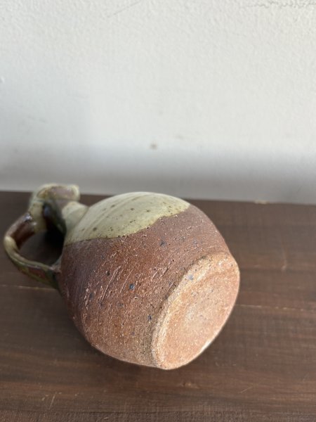 画像5: 西持田窯 手付き瓶(4.8寸) (5)