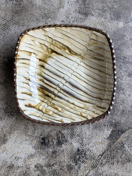 画像2: 井上尚之 スリップ角鉢 (2)