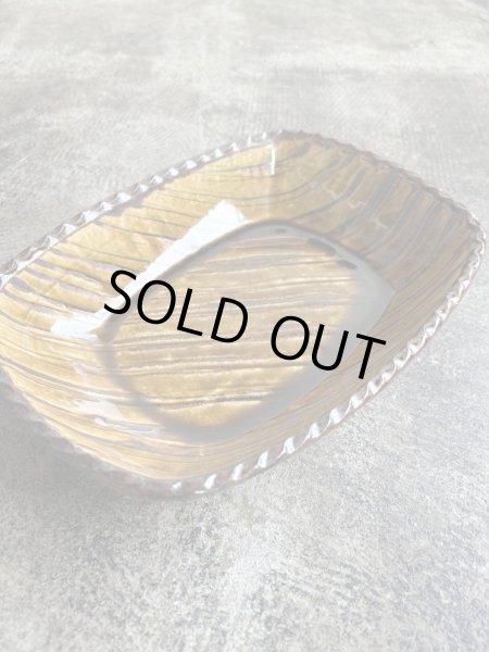 画像2: 井上尚之 スリップ長方鉢 (2)