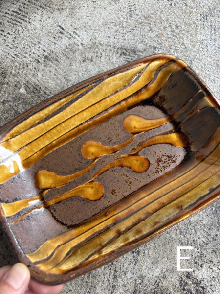 画像8: 井上尚之 スリップ角皿(中) (8)