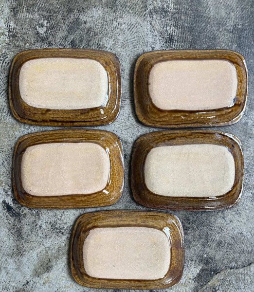 画像3: 井上尚之 スリップ角皿(中) (3)