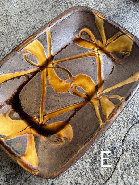 画像8: 井上尚之 スリップ角皿(中) (8)