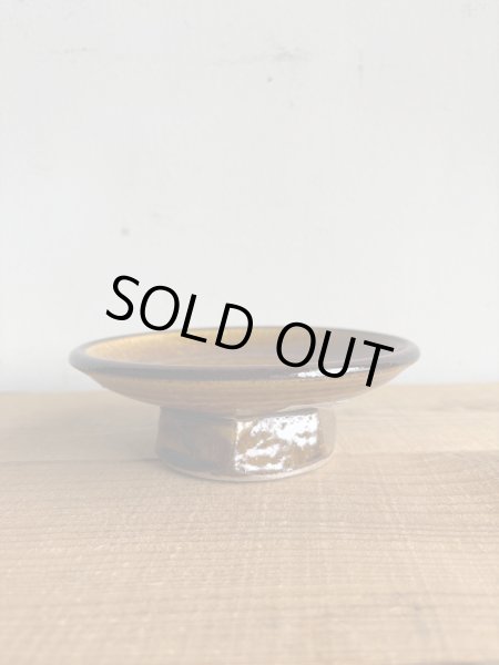 画像1: 井上尚之 足付5寸皿 (1)