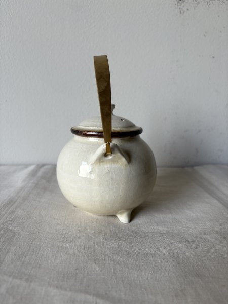 画像2: 井上尚之 土瓶(小)真鍮 (2)