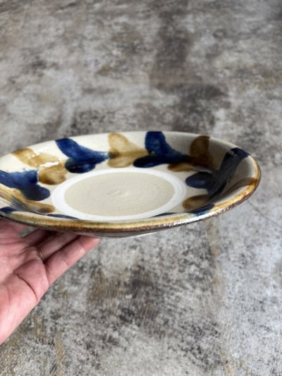 画像1: 登川均 8寸皿