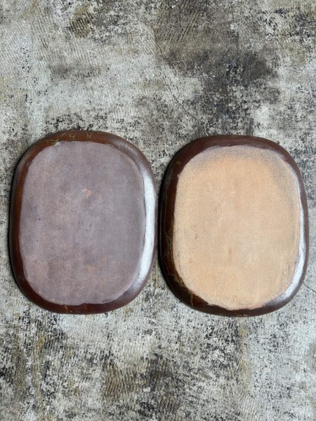 画像2: 登川均 たたら皿26×21 隅丸型 (2)