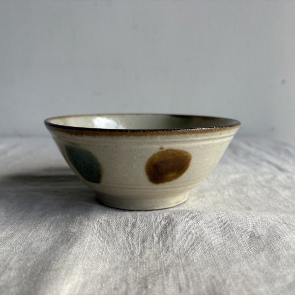 画像1: 登川均 安南鉢4.5寸 (1)