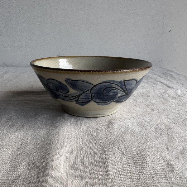 画像1: 登川均 安南鉢4.5寸 (1)