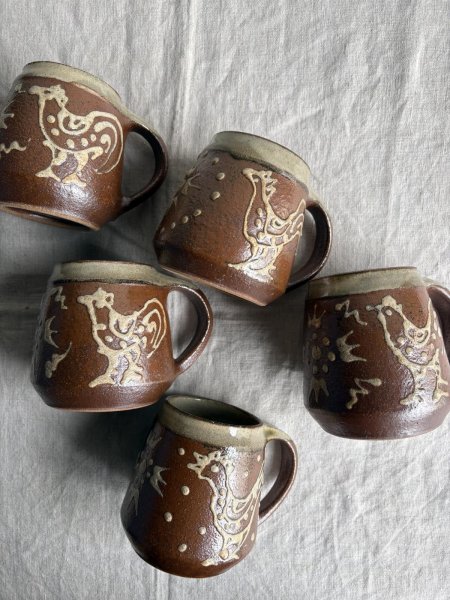 画像1: 室生窯 ビアマグ (1)