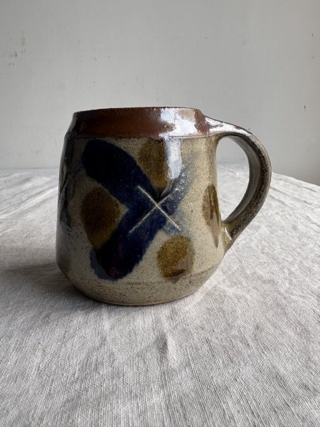 画像1: 室生窯 ビアマグ (1)