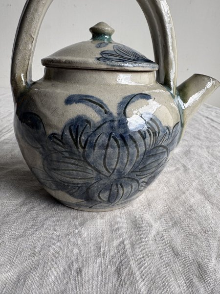 画像7: 登川均 按瓶（線彫椿文） (7)