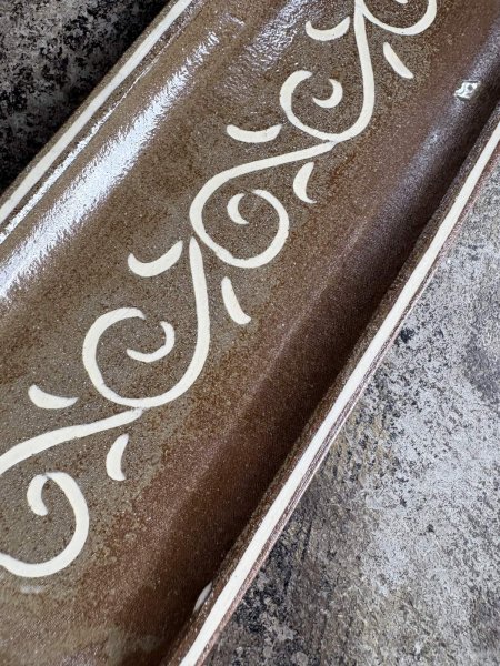 画像5: 登川均 たたら皿（象嵌） (5)