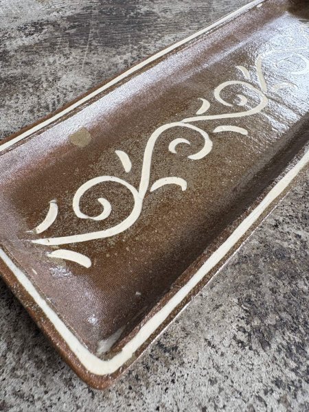 画像3: 登川均 たたら皿（象嵌） (3)