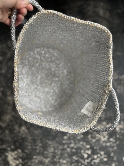 画像3: rectangle  シルバーバスケット　ビッグトート