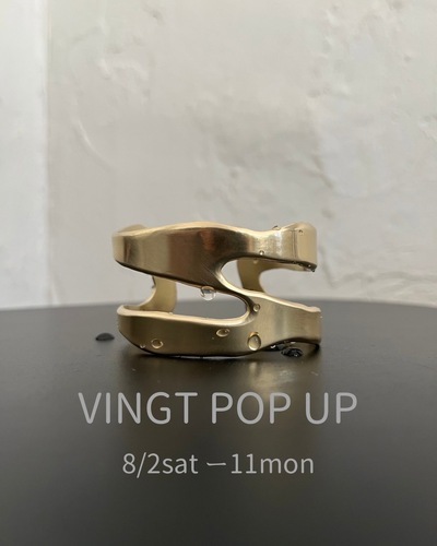 VINGT POP UP SHOP 2025年8月2日(土)〜11日(祝月)