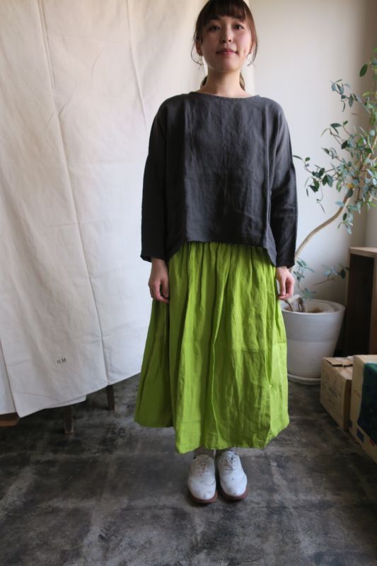 ヤンマ産業 リネンギャザースカート